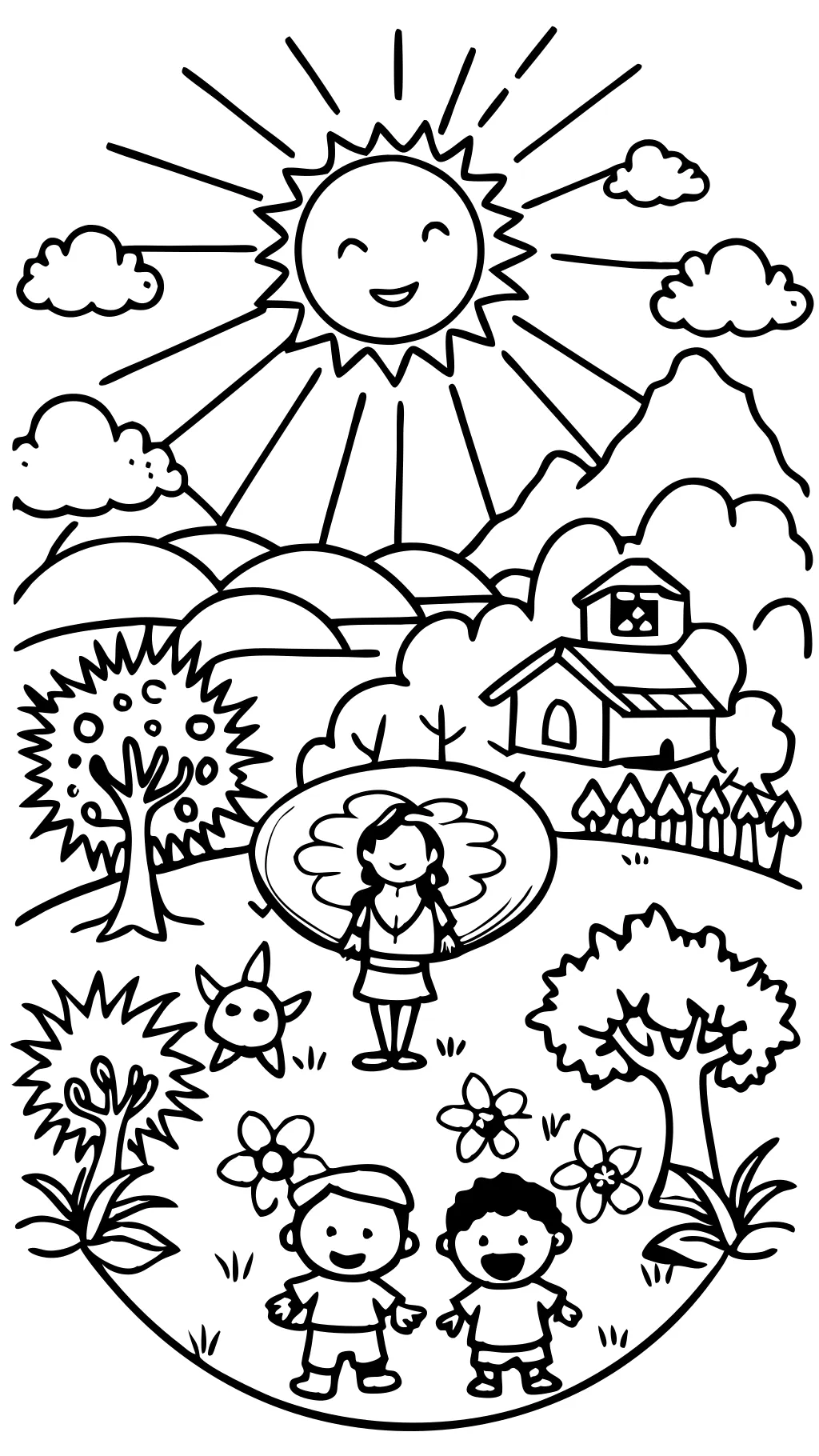 light of the world coloring page